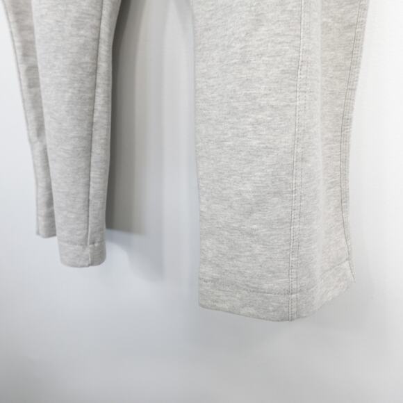 Lee High Rise Straight Leg Cropped Knit Pants Jeggings New Light Grey Women 22M - Picture 4 of 8